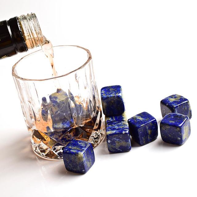 Natural Semi-precious Whiskey Stones Cube Chilling Whisky Ice Stone