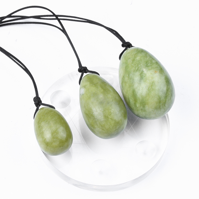 Wholesale Green Jade Yoni Eggs Green Jade Kegel Eggs