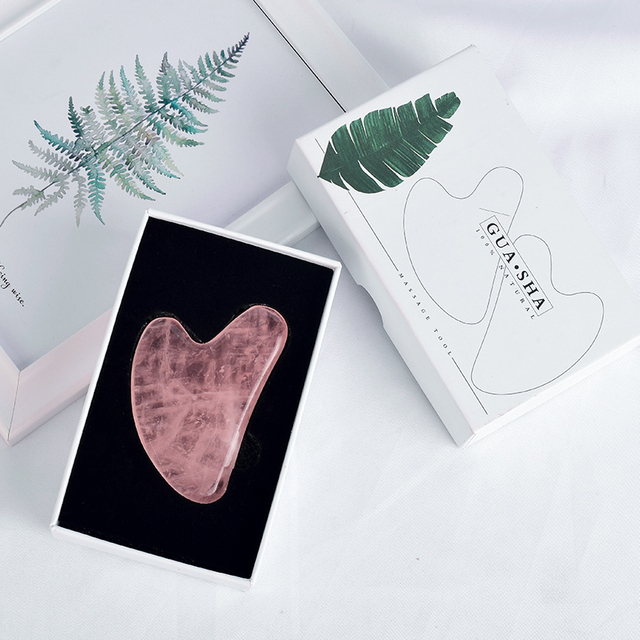 Rose quartz Gua Sha Tools
