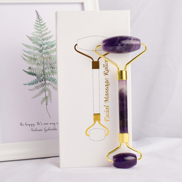 Amethyst Jade Face Roller
